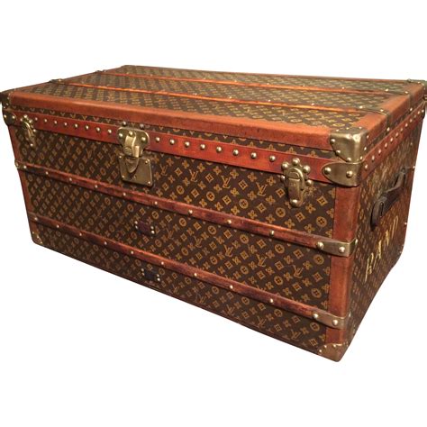 vintage louis vuitton steamer trunk|vintage louis vuitton hard suitcase.